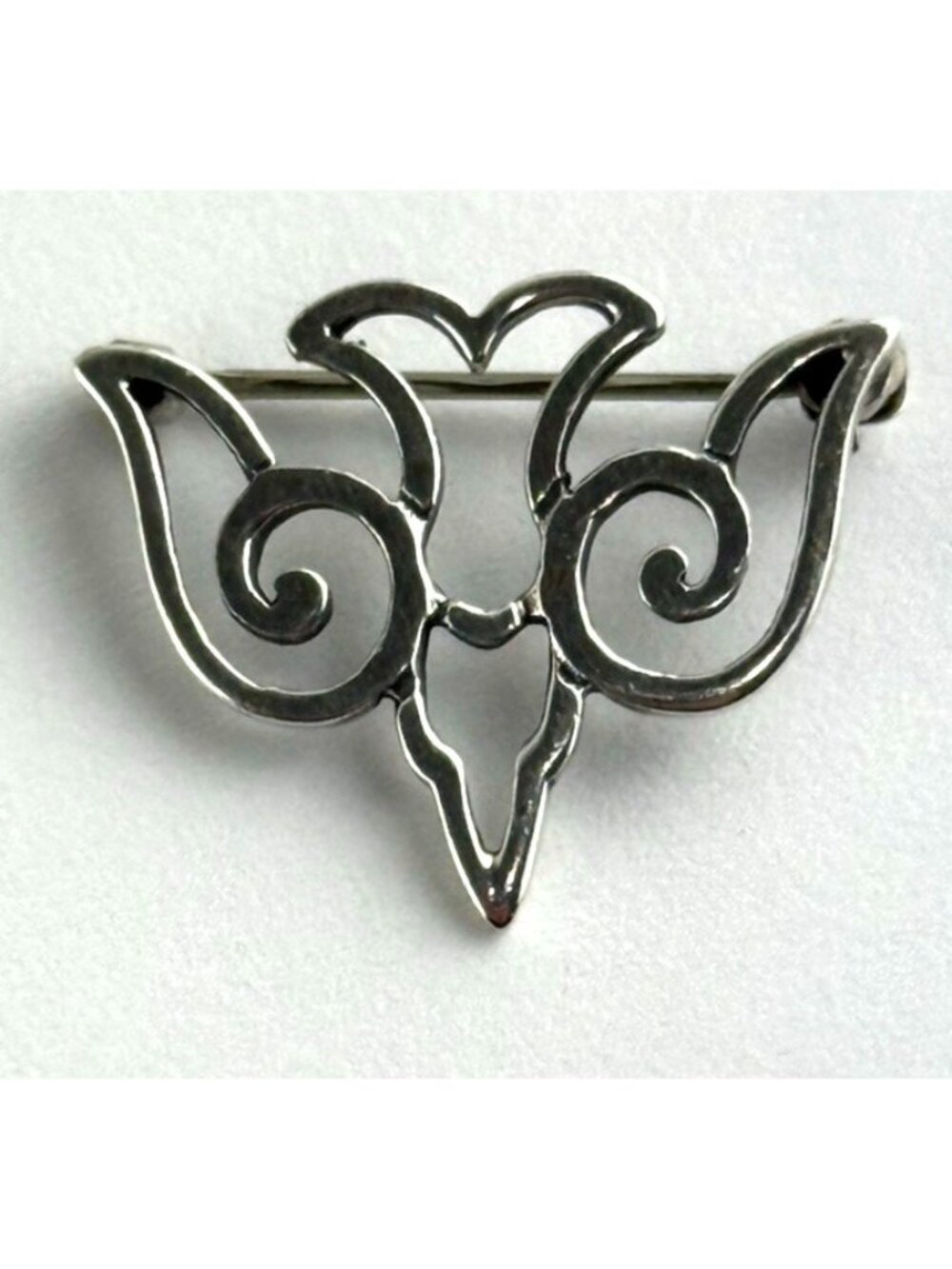 James Avery Sterling Silver Descending Dove Pin/Brooch